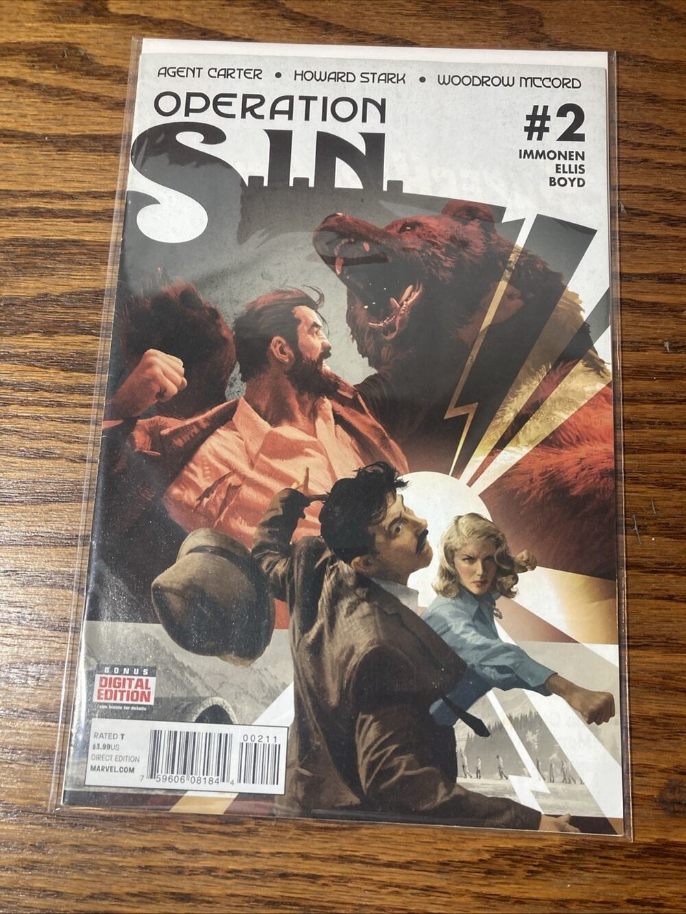 Operation: S.I.N. #2 Mini-Series (Marvel, 2015)